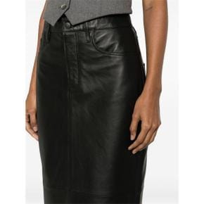 [워드로브 NYC] Womens Skirt W2097PCL  BLACK One Color