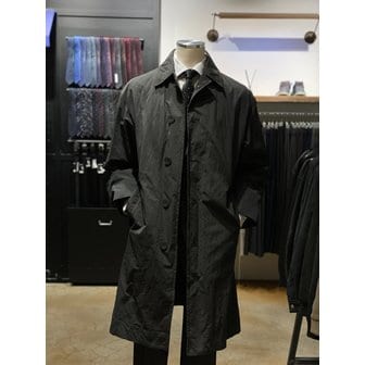 레노마 [시흥점] S/S 블랙 나일론 루즈핏 트렌치 코트 ( RPIMBH05A)