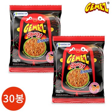  게메즈 스파이시 에낙 라면 스넥 16g x 30개