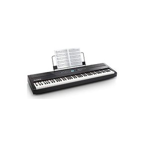 Alesis 전자 피아노 88 건반 웨이티드 해머-액션 레슨 기능 녹음 액정 화면