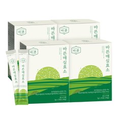 바른 매실 효소  식물 유래 매실 3g x 30포,  4box