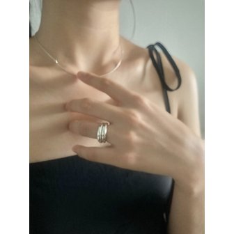 스즈란 embient moon silver ring_ 엠비언트 문 실버 링