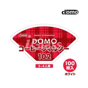 도모재팬 커피여과지 1*4화이트 100매