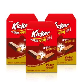 크라운 키커바 미니 455g (7g x 65개입) 3개