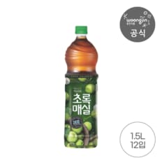 초록매실 제로 1.5L 12펫