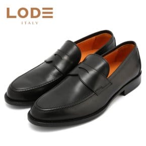 이태리 수제화 로데 LODE PENNY Loafer Black