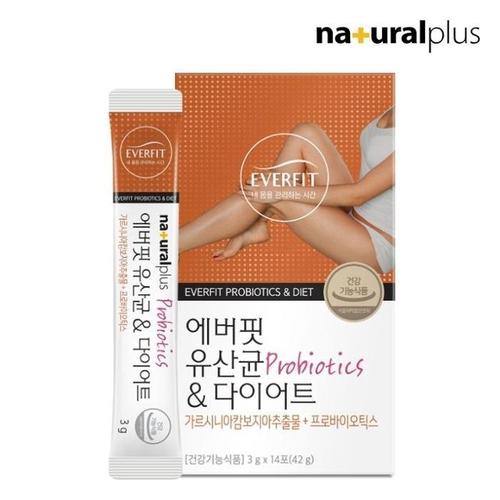 에버핏 유산균 앤 14포 1박스/2주분 모유유래 유산균 가르시니아(1)