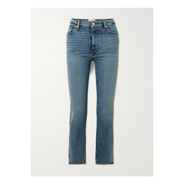 르 슬릭 하이라이즈 스트레이트 진 미드 데님 46376663162833482