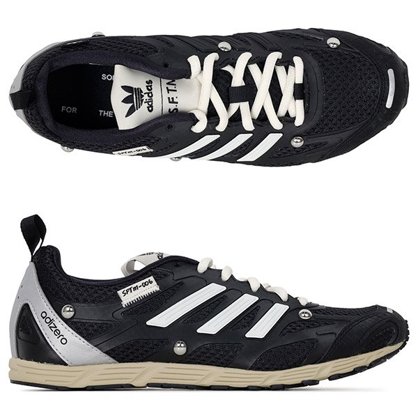 [부산점] X송포더뮤트 25FW 블랙 화이트 실버 아디제로 PR 스니커즈 HP3523