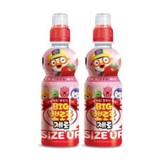 팔도 빅 뽀로로제로 딸기맛 360ml 24개