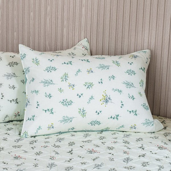 더블리 리프메들리 모달 베개커버 50x70