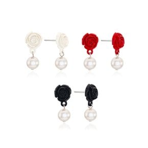 [빈티지헐리우드]Rose Pearl Earrings_VH2435EA004M