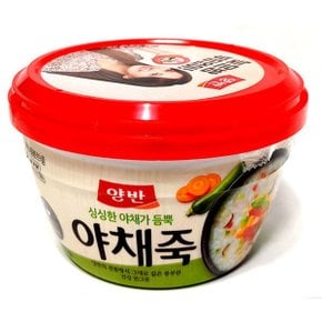 컵죽/캠핑/혼밥/간식/양반/야채죽 /285g