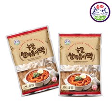 송학식품 누들 쌀떡볶이떡 1kg x5개