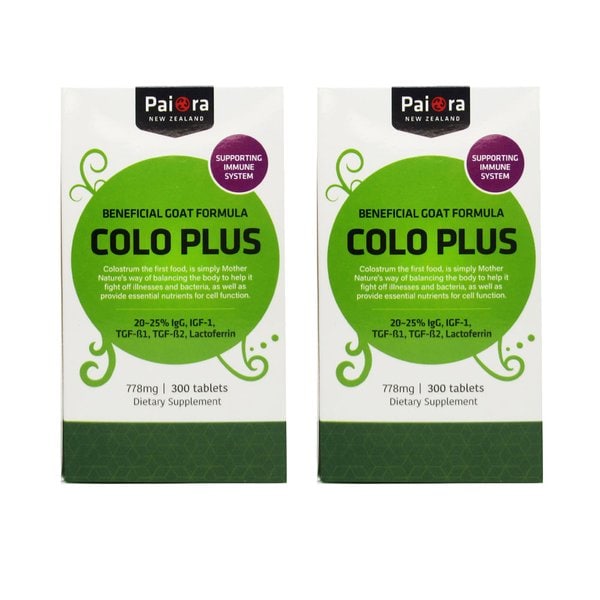 콜로플러스 산양유 초유 300정 2개