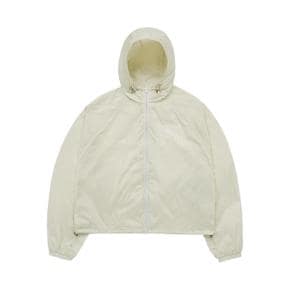 LIGHTWEIGHT SYMBOL PUCKERING WINDBREAKER JACKET CREAM 라이트심볼퍼커링 크림 JKLWPW-CRM