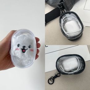 투명다용도파우치 PVC 미니 키링형 립스틱 충전기_P374993163