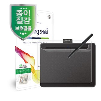 Healing Shield [힐링쉴드]와콤 인튜어스 CTL-4100WL AG 펜슬 스케치 페이퍼 종이질감 지문방지 액정보호필름 전면 1매(HS1765157)