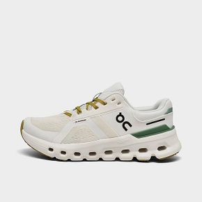 우먼 온 Cloudrunner 2 러닝 슈즈 운동화 - Undyed/Green 3WE10132 101