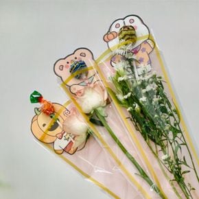 할로윈 사탕포장지 캔디페이퍼 호박 6P