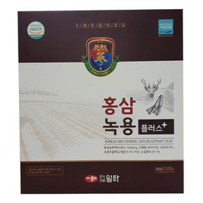 유로메디 일화 홍삼 녹용플러스 6년근 홍삼농축액 70ml x 30포 홍삼 진액 명절선물