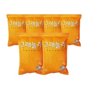 멀더내추럴푸드 동서 그래놀라 1kg 6개