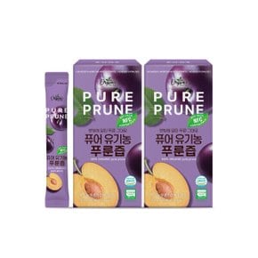 퓨어 유기농 푸룬즙 20g 14포 x 2박스 (28포) / NFC착즙 100% / 푸룬주스 /천호식품
