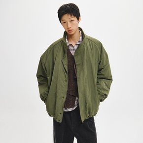 UNISEX 패디드 볼륨 블루종 봄버 점퍼 [KHAKI] / GF7UJP006-MAN