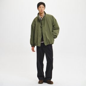 UNISEX 패디드 볼륨 블루종 봄버 점퍼 [KHAKI] / GF7UJP006-MAN