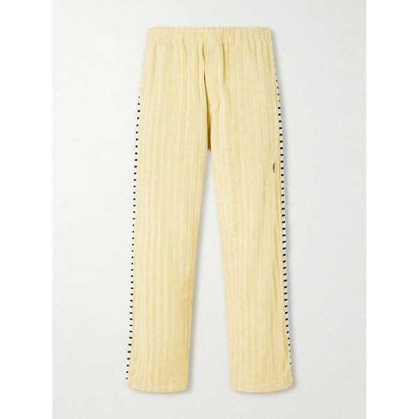 보디 크로켓 그라운드 로고 자수 코튼 테리 스웨트팬츠 46376663162957808