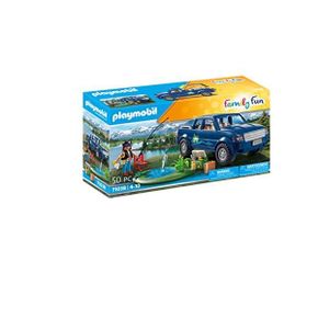 독일 플레이모빌 자동차 소방차 PLAYMOBIL Family Fun 71038 Fishing Trip with Pick Up from 4