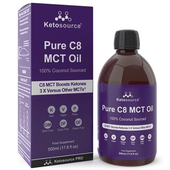  Ketosource 케토소스 퓨어 C8 MCT 오일 500ml