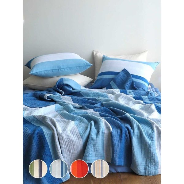 3중직 면거즈 홑이불 겸 스프레드 S/Q  4 colors