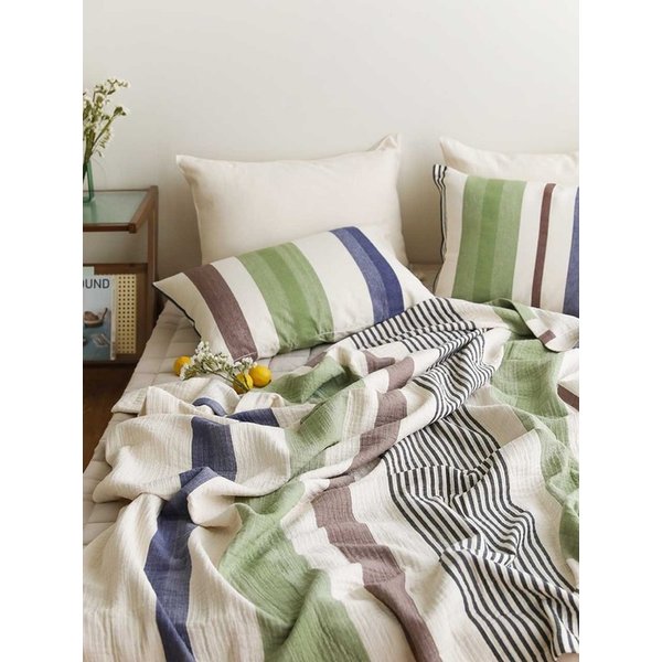 3중직 면거즈 홑이불 겸 스프레드 S/Q  4 colors