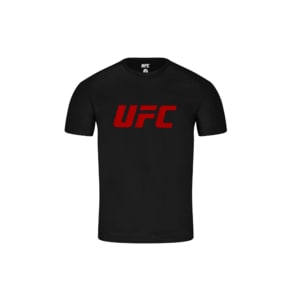 UFC 텐션 빅로고 머슬핏 반팔 티셔츠 블랙 U4SSU2322BK