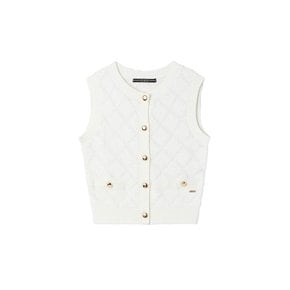 [SUZY] 나시 스웨터 가디건 YP2S2673