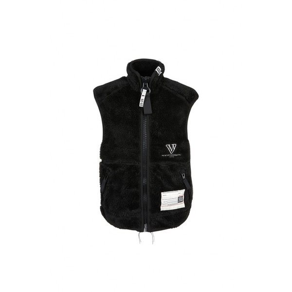 MAISON MIHARA YASUHIRO 메종미하라야스히로 남성 플리스 조끼 A15VT602 BLACK