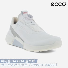 [에코코리아정품]2023 에코 바이옴 H4(BIOM) 보아 골프화[화이트 콘크리트][108613-54322][여성용]