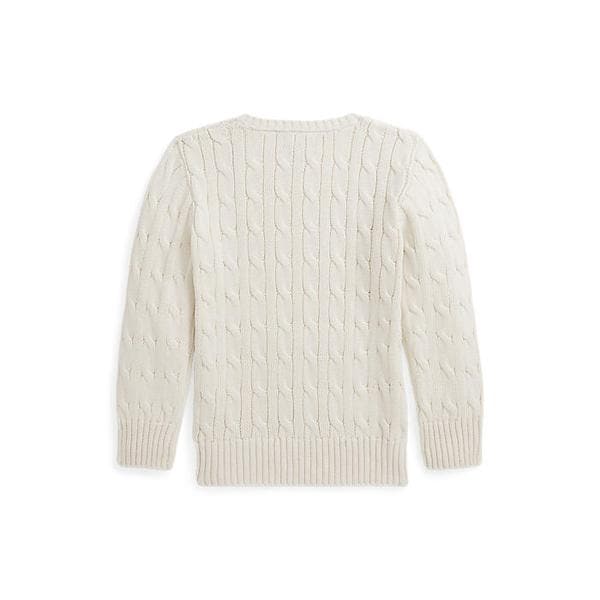 폴로 키즈 남아 2-7세 케이블 니트 코튼 스웨터(CWPOSWEB6820575101)