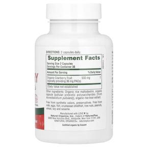 크랜베리 농축 500mg 60정