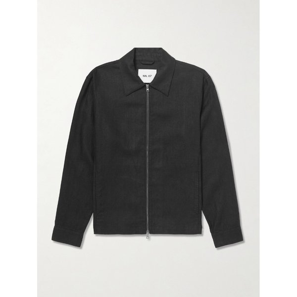 NN.07 알반 1454 리넨 블루종 재킷 46376663163055548