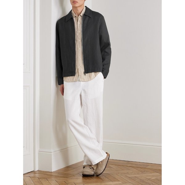 NN.07 알반 1454 리넨 블루종 재킷 46376663163055548