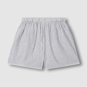 여 시어서커 셔링 3부 파자마 팬츠 J206202077057