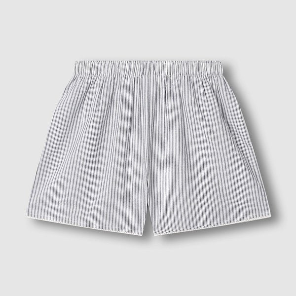 여 시어서커 셔링 3부 파자마 팬츠 J206202077057