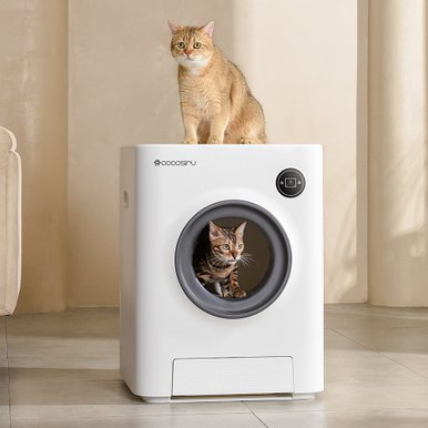 고양이 매직 큐브 자동화장실 W9CLB 어플 자동탈취 무게측정 안전센서