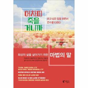 어차피 죽을 거니까 : 최상의 삶을 살아가기 위한 마법의 말