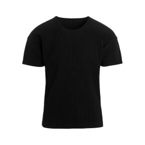 [이세이미야케] Short Sleeve T-Shirt HP38JK42015 Black