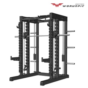 워런핏 국산제조 파워렉 파워랙 하프랙 겸용 (smith machine) -M