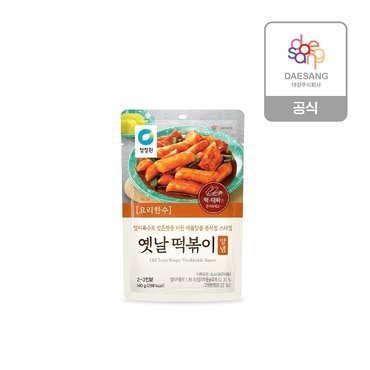  청정원 고메레시피 옛날떡볶이양념 140g