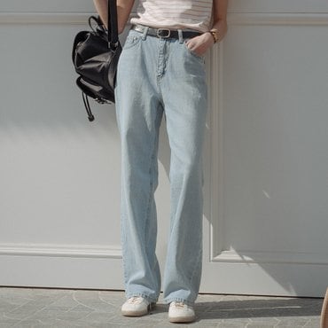 틸아이다이 Slop straight fit denim pants_Blue